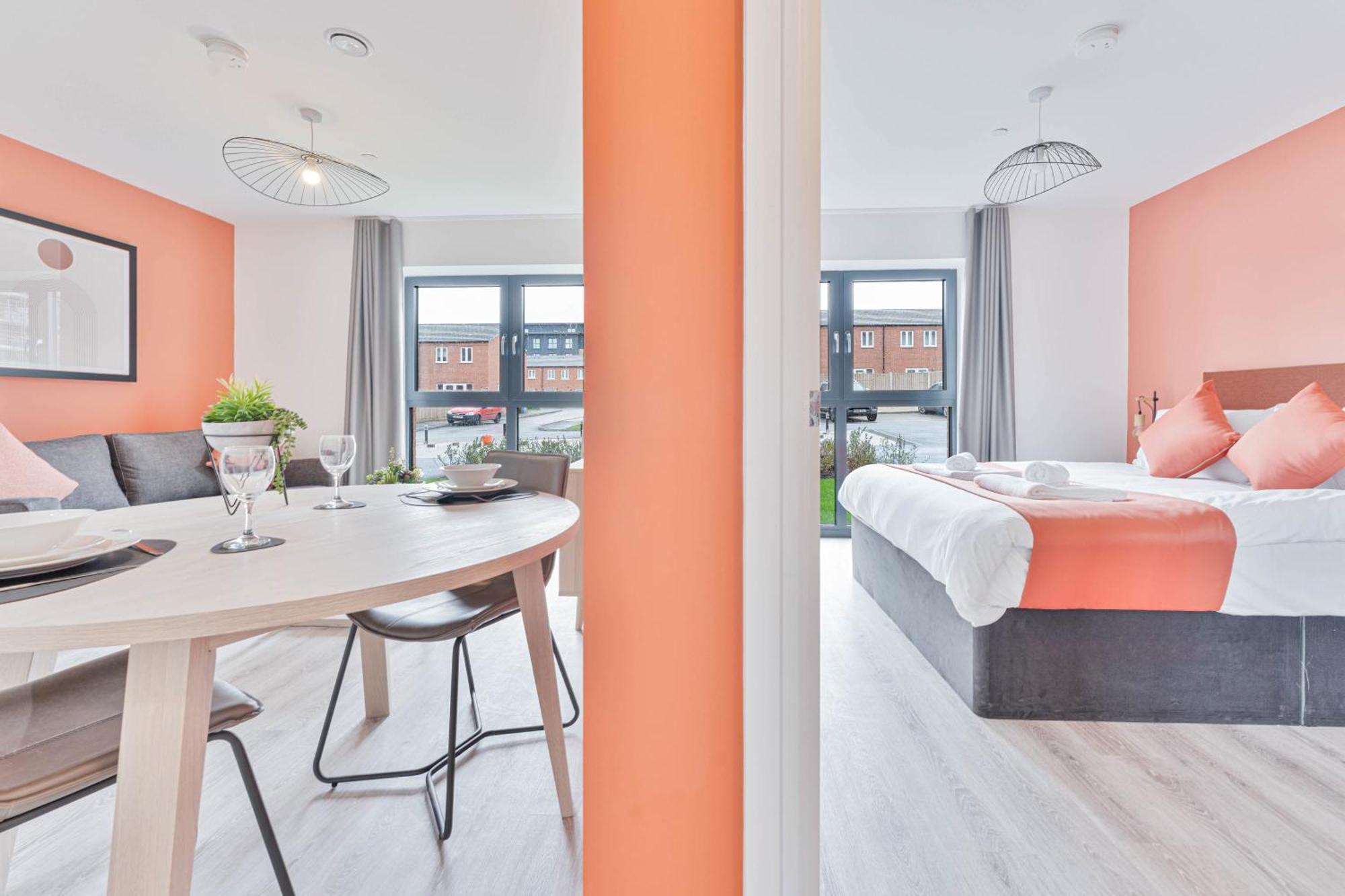 Stayzeni, Hardwick House Derby 1 Bed Apartment Екстериор снимка